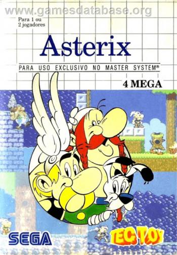 Cover Asterix for Master System II