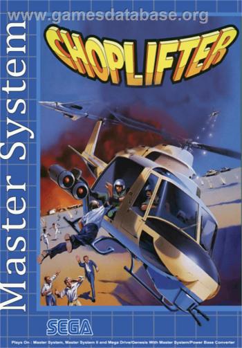 Cover Choplifter for Master System II