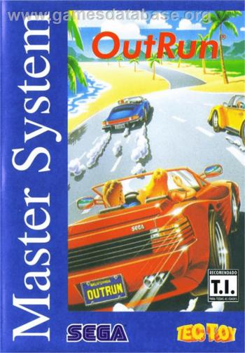 Cover OutRun for Master System II