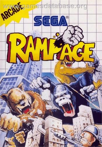 Cover Rampage for Master System II