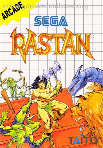 Cover Rastan for Master System II