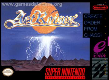 Cover ActRaiser for Super Nintendo