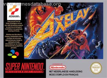 Cover Axelay for Super Nintendo