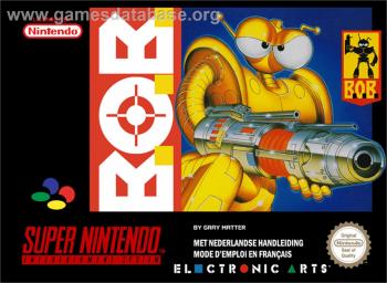 Cover B.O.B. for Super Nintendo
