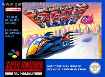 Cover F-ZERO for Super Nintendo
