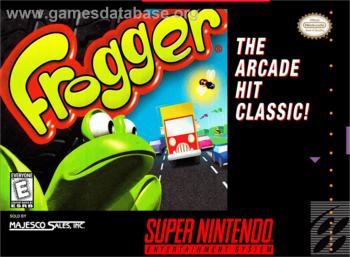 Cover Frogger for Super Nintendo