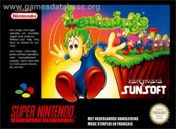 Cover Lemmings for Super Nintendo