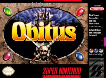Cover Obitus for Super Nintendo
