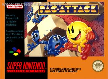 Cover Pac-Attack for Super Nintendo