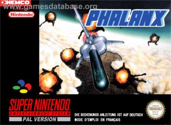 Cover Phalanx for Super Nintendo