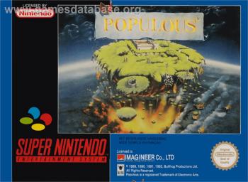 Cover Populous for Super Nintendo