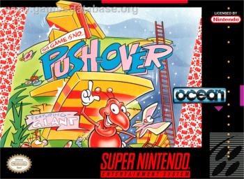 Cover Push-Over for Super Nintendo