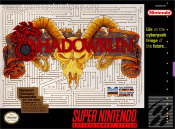 Cover Shadowrun for Super Nintendo