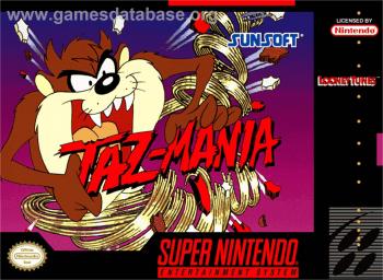 Cover Taz-Mania for Super Nintendo