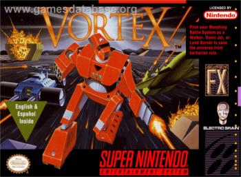 Cover Vortex for Super Nintendo